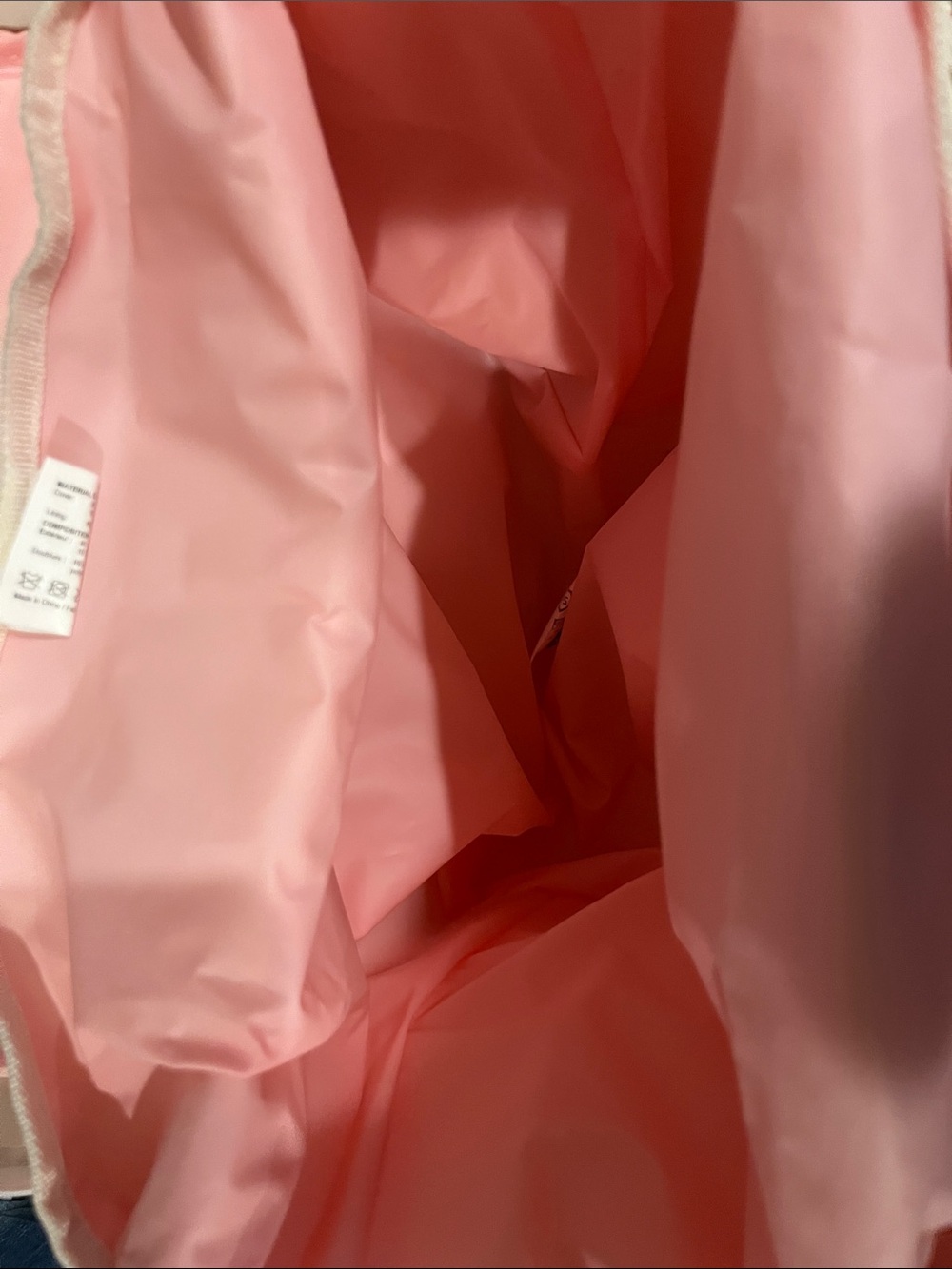 Pink and Red Striped Insulated Food Storage Tote - Picture 3 of 16